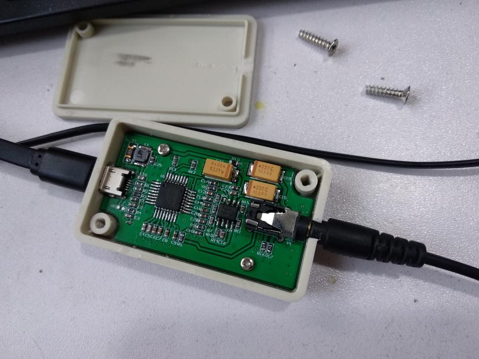 The appearance after adding the casing: Type-C Version