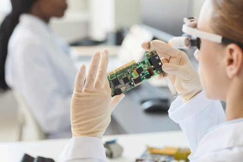 How is the active electronic components industry developing?