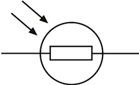 Photoresistor Symbol 