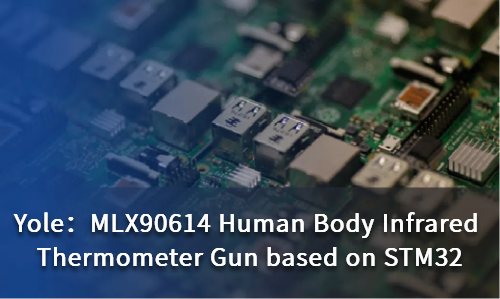 MLX90614 Human Body Infrared Thermometer Gun based on STM32