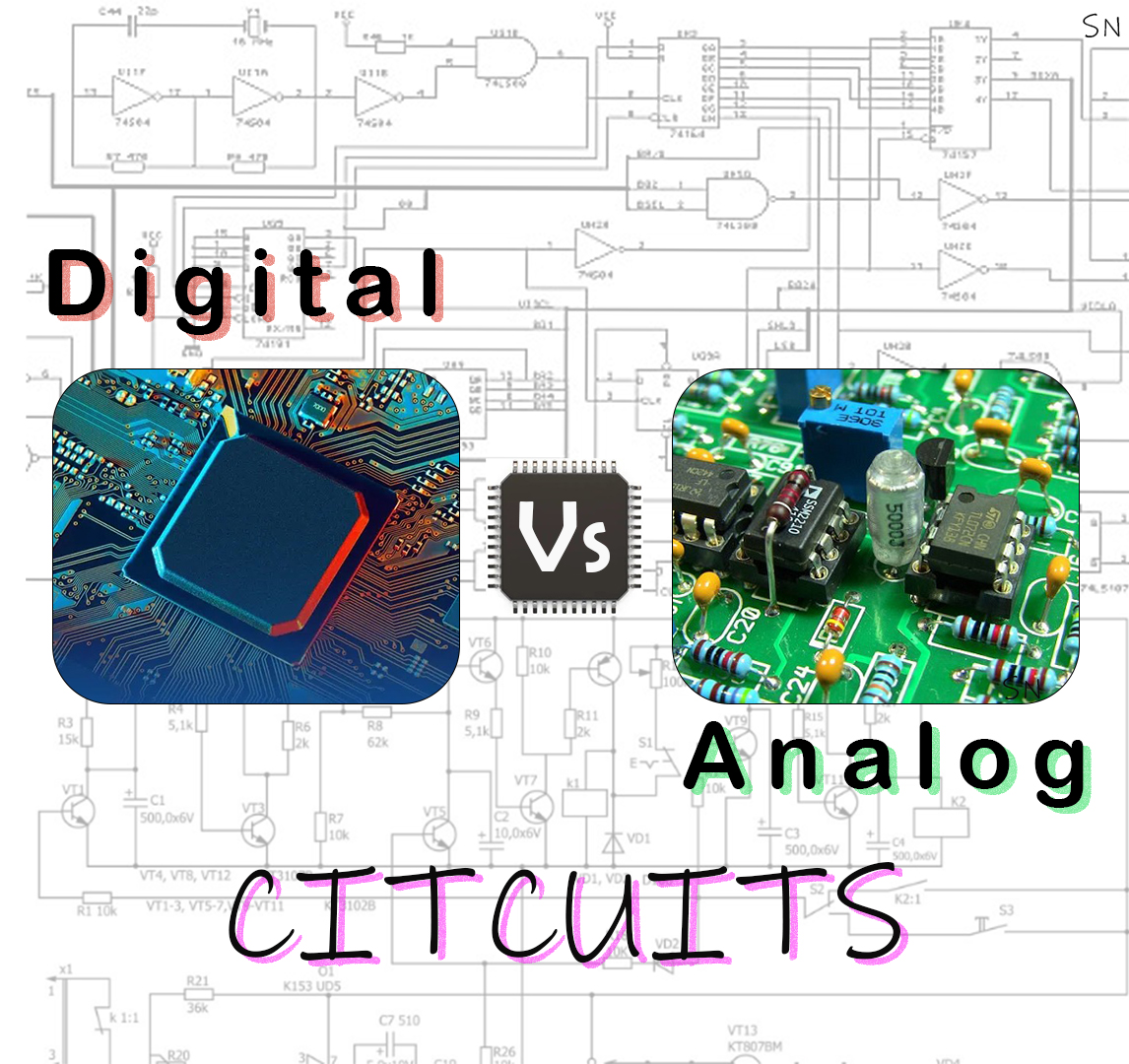 Digital Circuits vs Analog Circuits