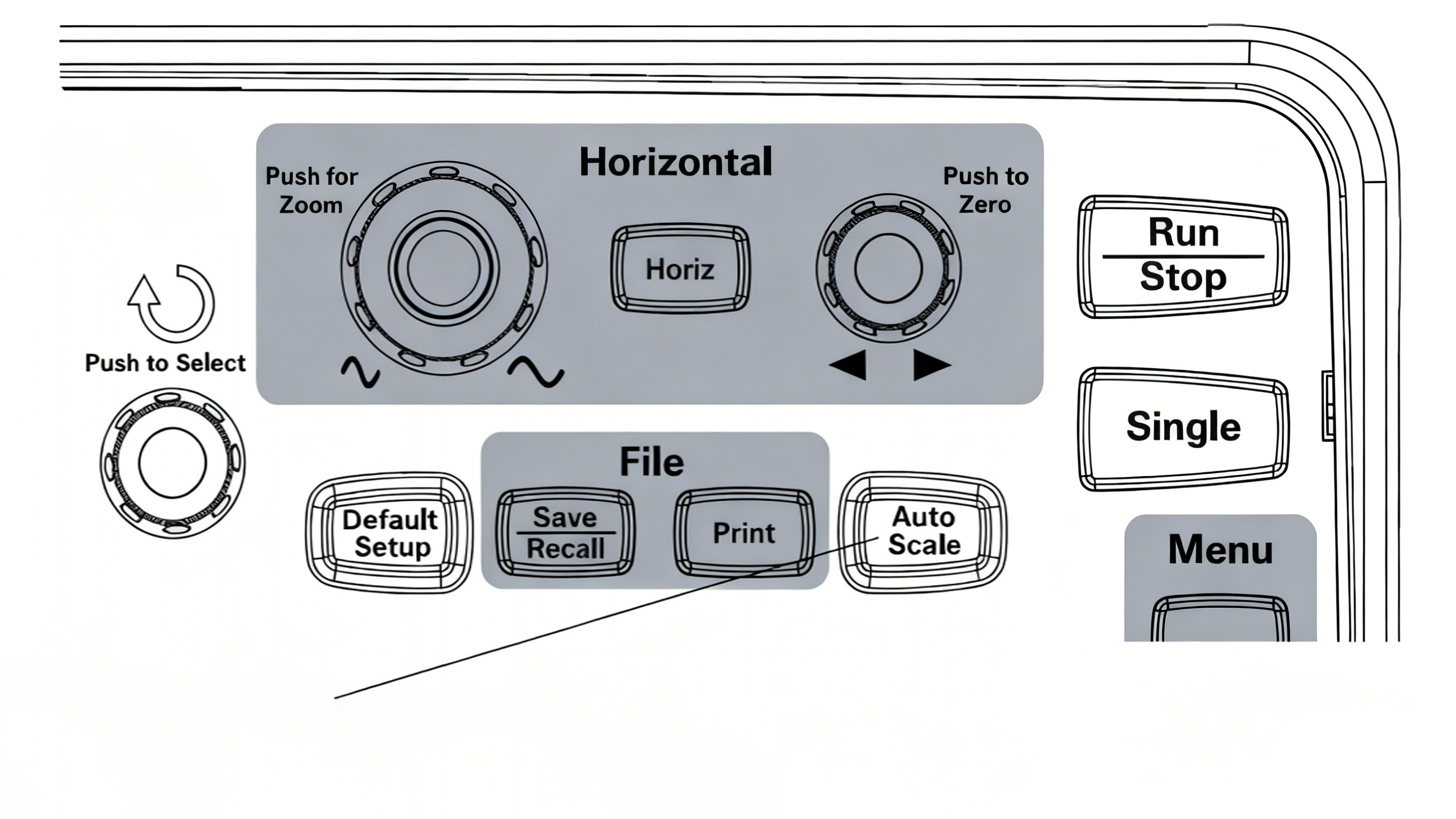 Horizontal device
