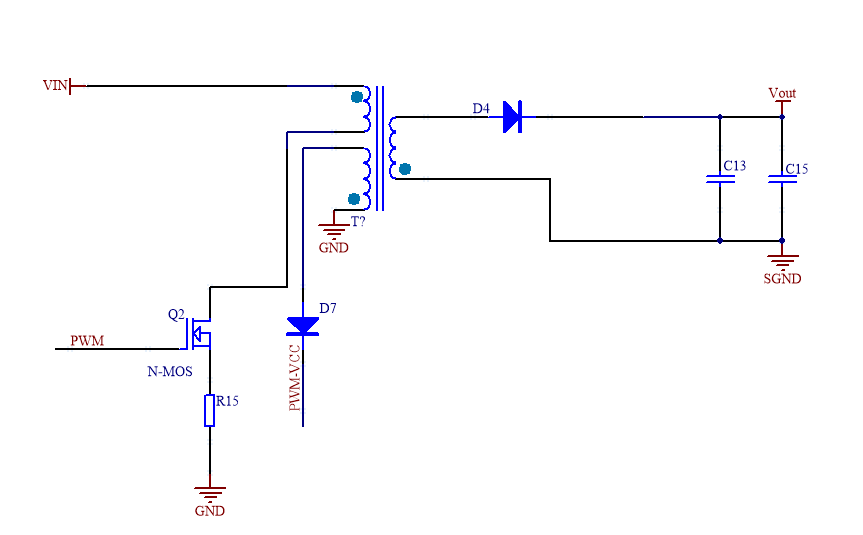 Flyback Switching Power Supply