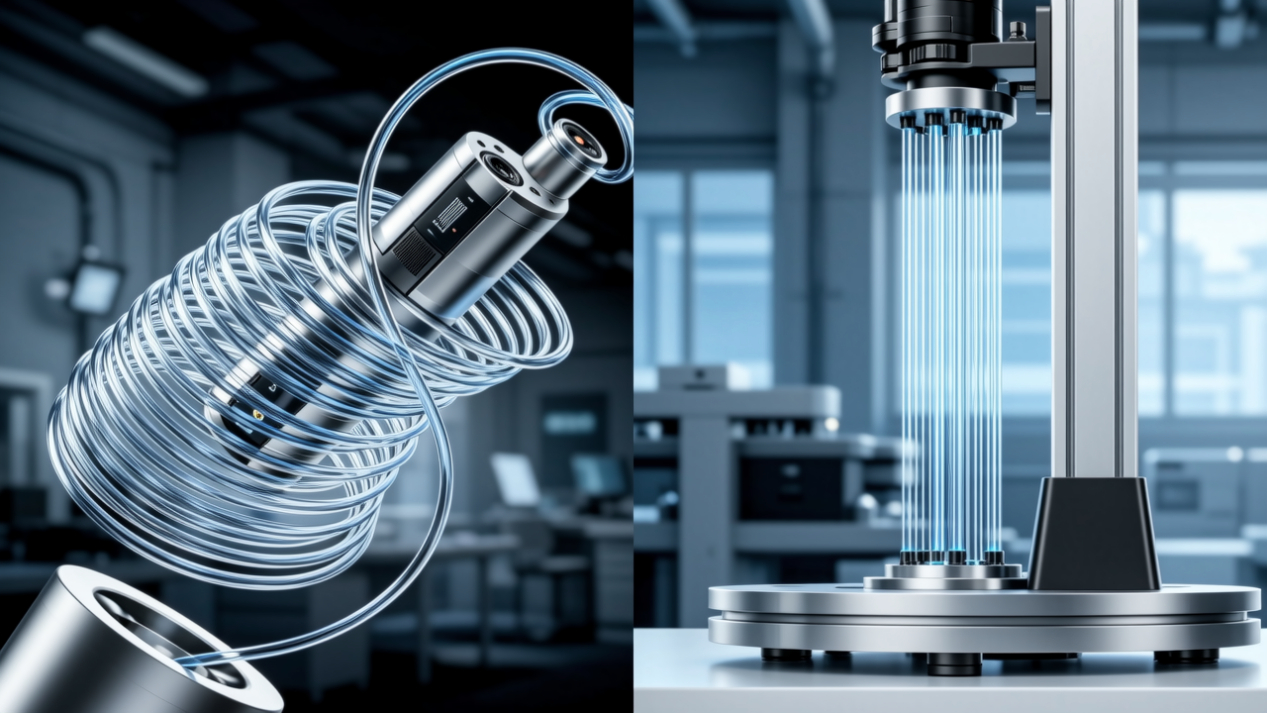Flexible vs rigid fiber units