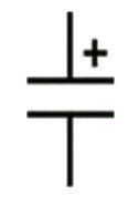 Polarized Capacitor Symbol(IEEE)