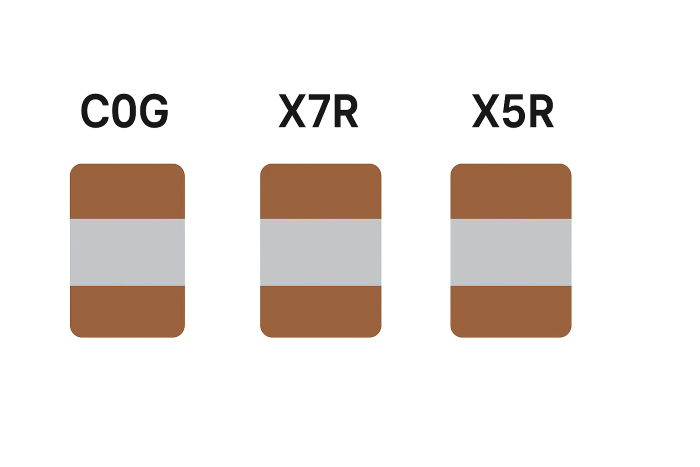 Dielectric Type C0G X7R X5R