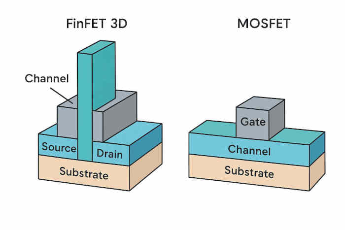 FinFET 3D Structure and Operation