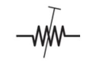 Pre-set-potentiometer symbol