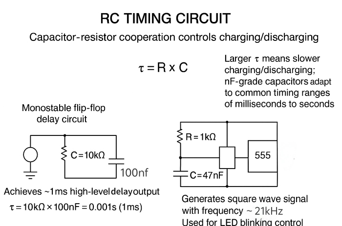 RC Timing Circuit Diagram