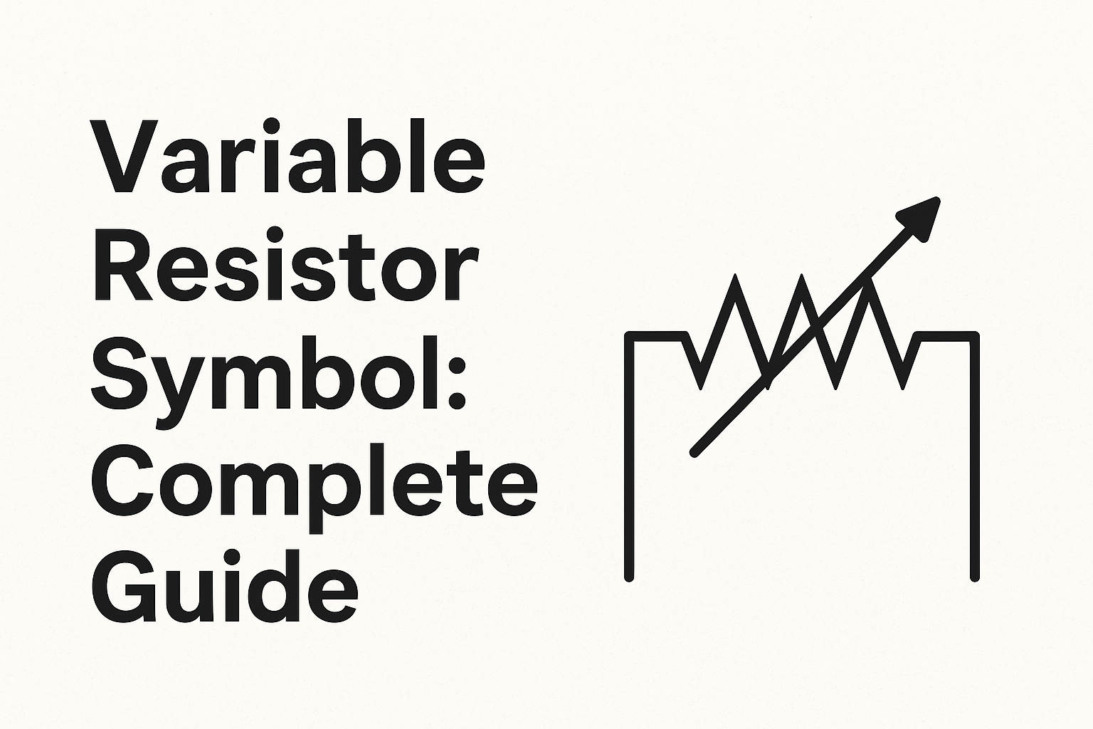 Variable Resistor Symbol: Complete Guide