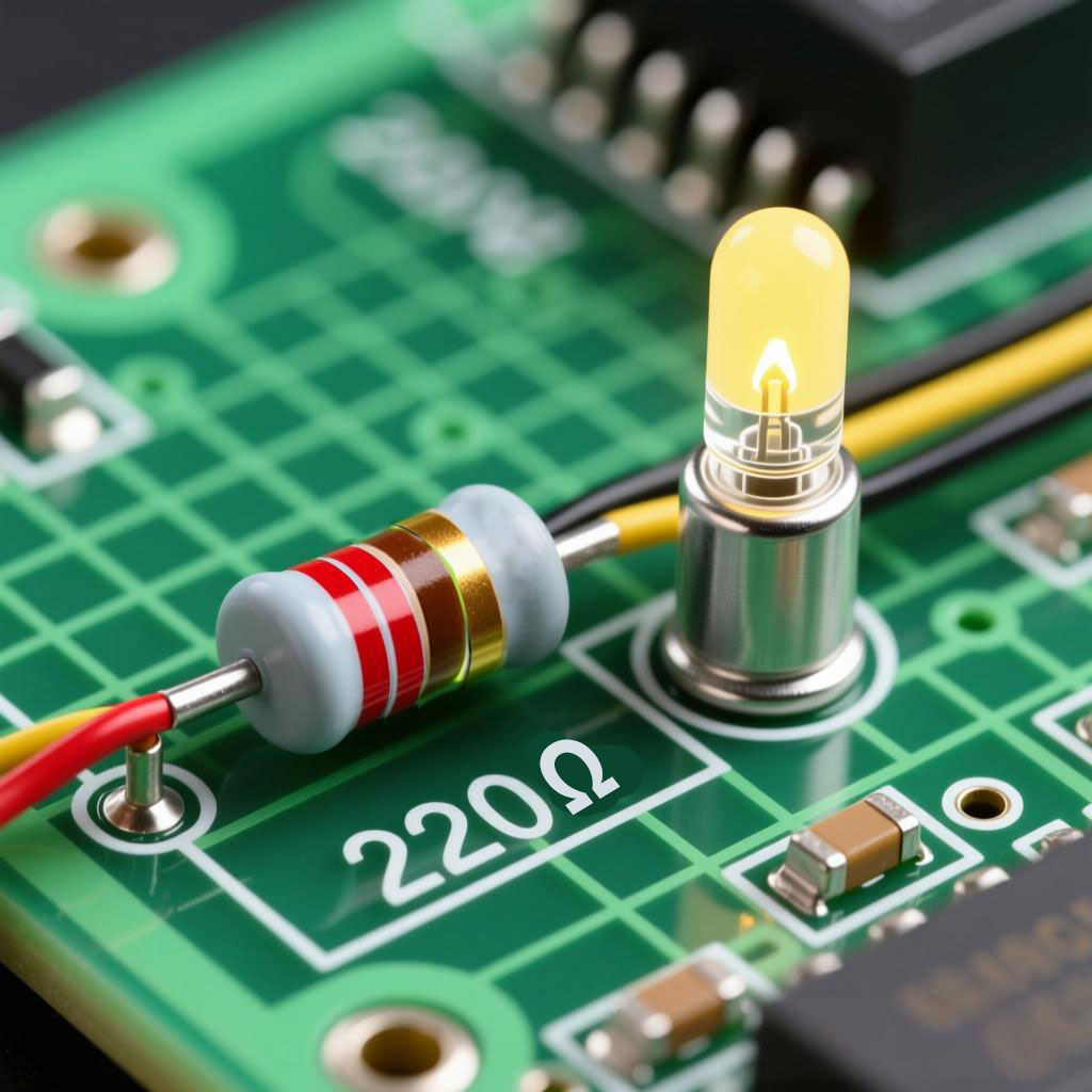 LED current-limiting resistor