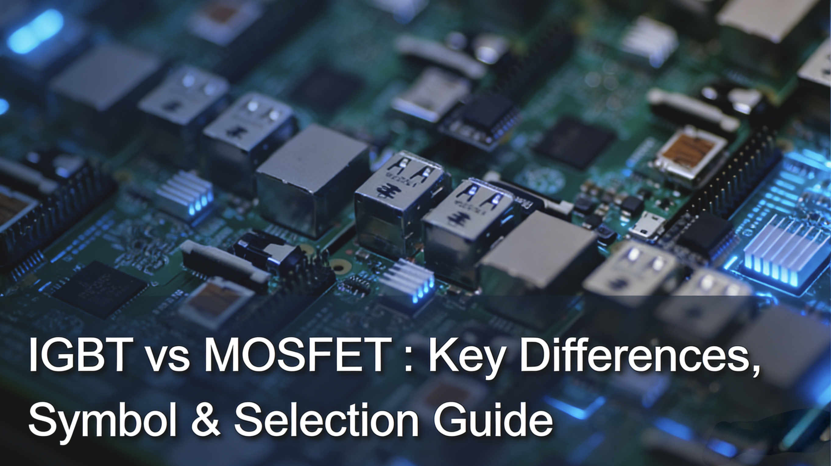 Igbt Vs Mosfet Key Differences Symbol Selection Guide Unikeyic