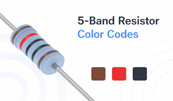 10k Ohm Resistor Color Code Explained: 4-Band, 5-Band, SMD Markings ...