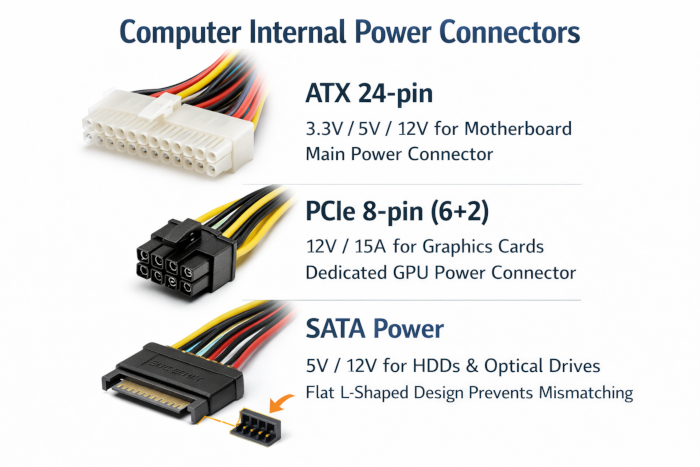 Computer Cable Connector Types: Identification, Uses & Selection Guide ...