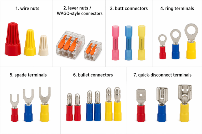 Electrical Wire Connectors Types: Uses, WAGO vs Wire Nuts, Removal, and ...